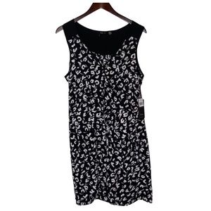 Dex 1963 Sleevless Dress w/side zipper NWT, Large